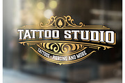 Tattoo logo template | Branding & Logo Templates ~ Creative Market