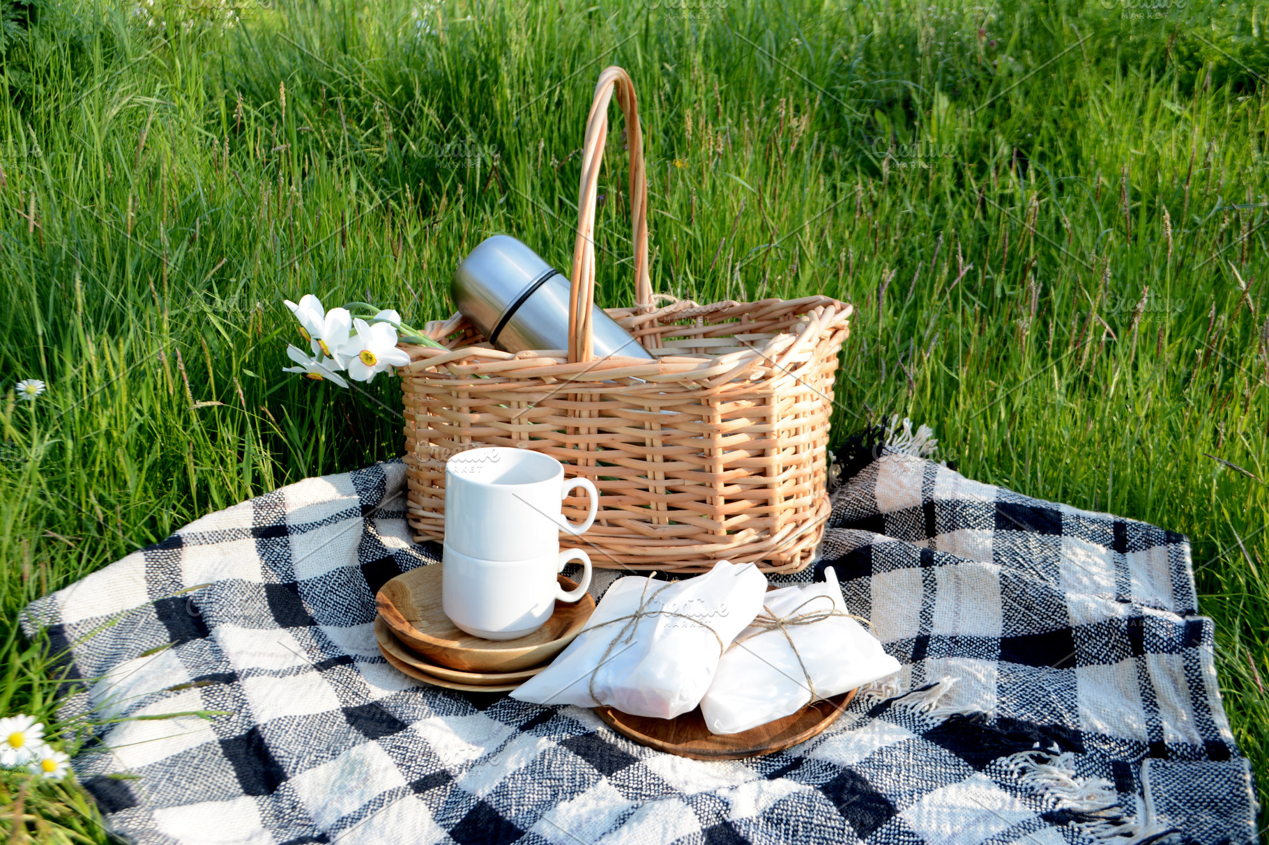 Download Picnic in the park featuring park, picnic basket, and ...