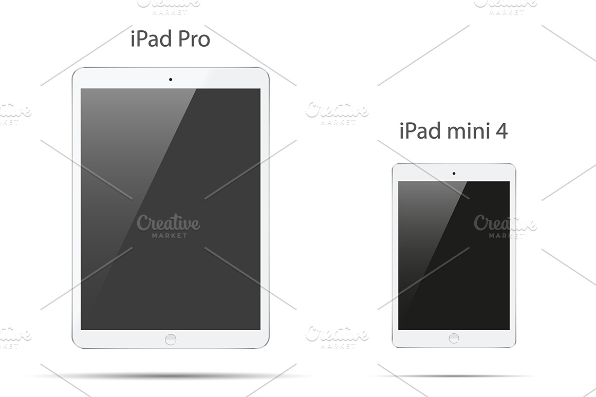 New models iPad Pro and iPad mini 4 PreDesigned