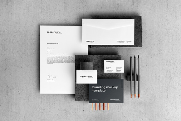 Download Copperstone Branding Mockup Vol 2 Creative Photoshop Templates Creative Market