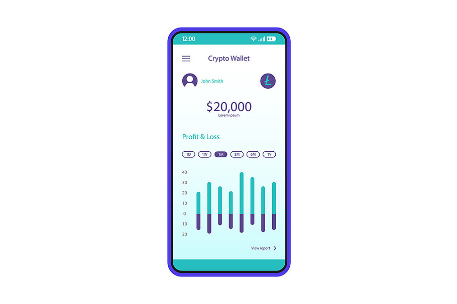 Крипто баланс. Crypto Wallet Balance.