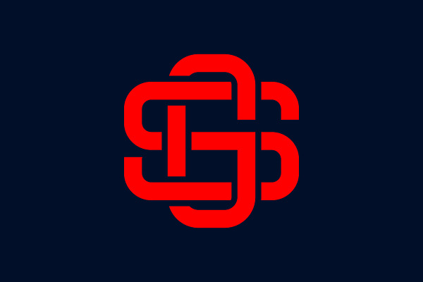 letter SG initial logo | Creative Illustrator Templates ~ Creative Market