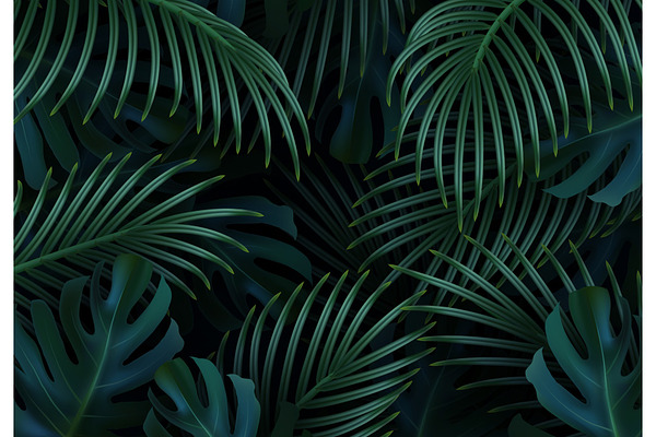 Tropical background | Pre-Designed Vector Graphics ~ Creative Market