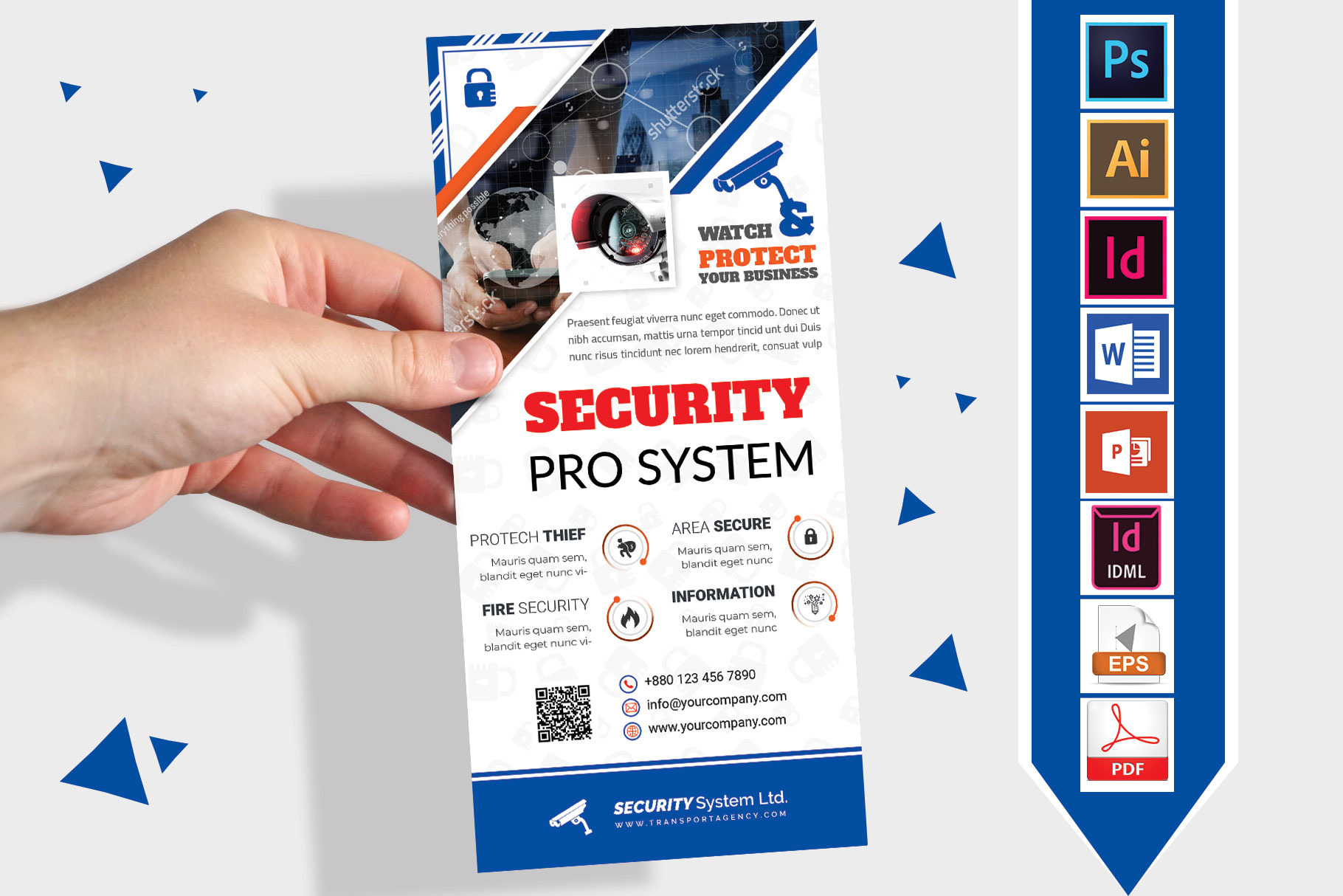 security-system-dl-flyer-vol-1-flyer-templates-creative-market