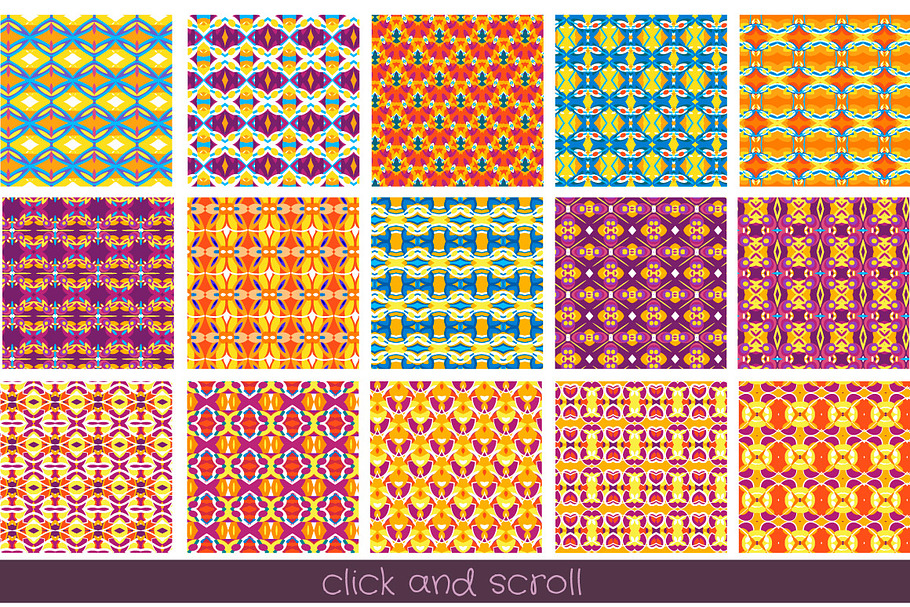 Set of Indian patterns | Pre-Designed Illustrator Graphics ~ Creative ...