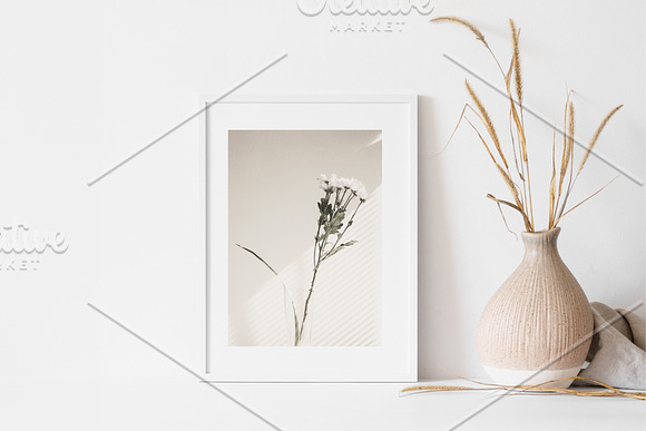 Download Zen Minimalist Frame Mockup Creative Photoshop Templates Creative Market