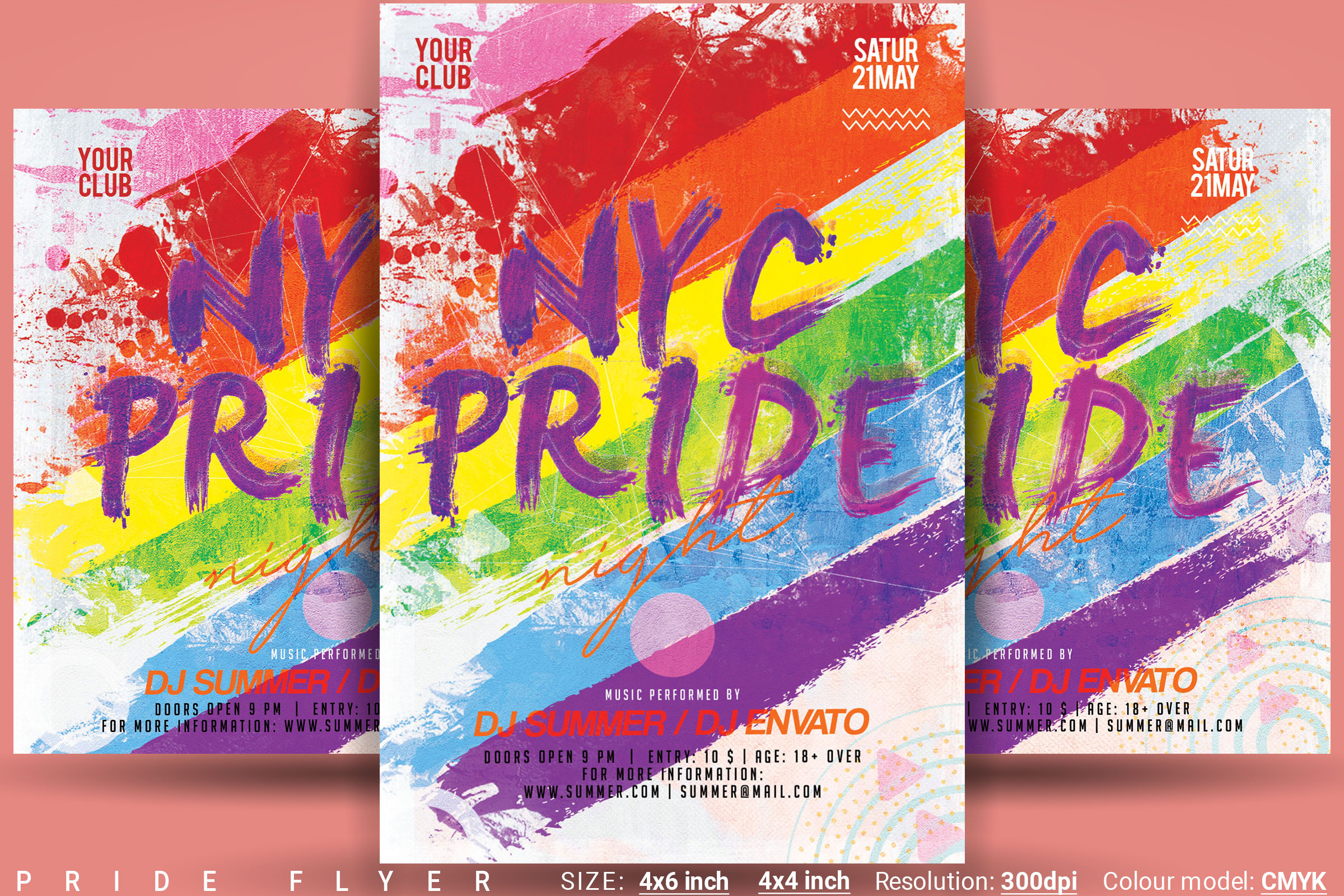 Pride | Flyer Templates ~ Creative Market