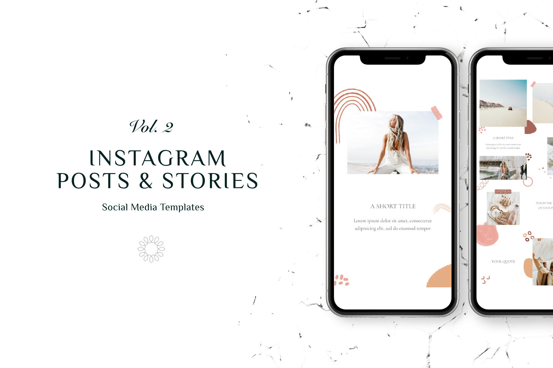 Instagram Posts & Stories Vol.2 | Creative Instagram Templates ...