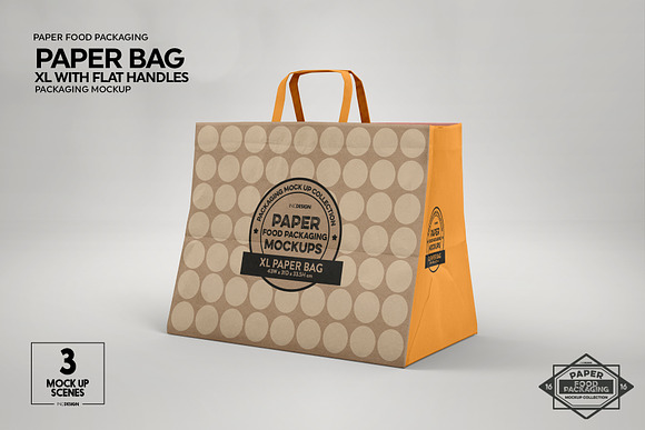 Food Bag PSD Mockup  Packaging Mockups ~ Creative Market