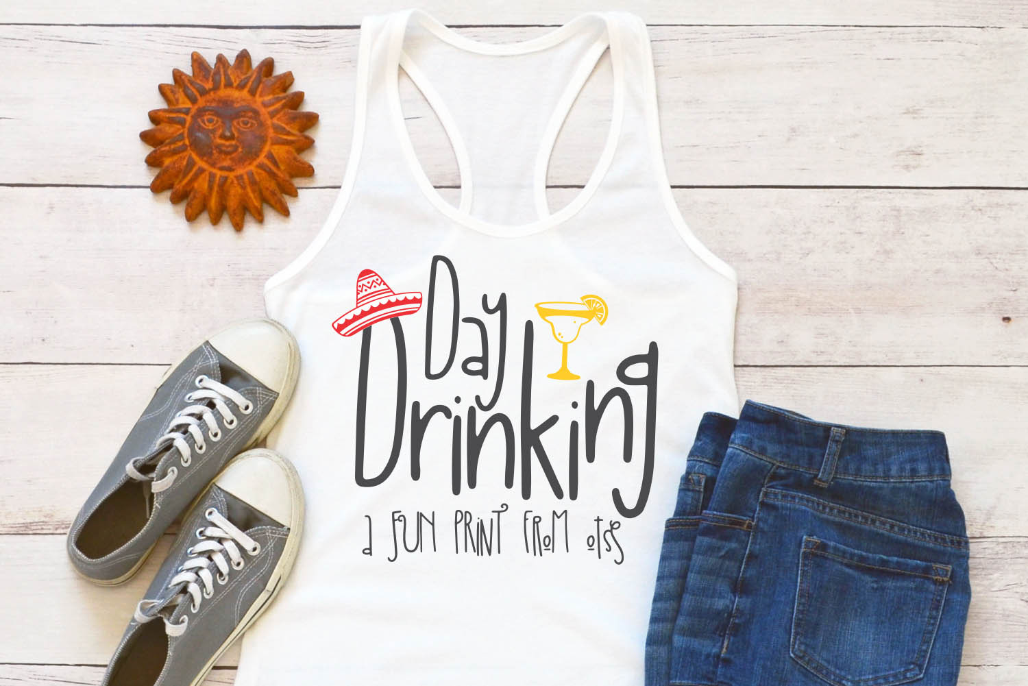 Day Drinking | Sans Serif Fonts ~ Creative Market