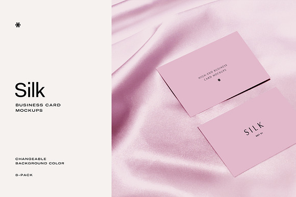 Download Silk Business Card Mockup Creative Photoshop Templates Creative Market