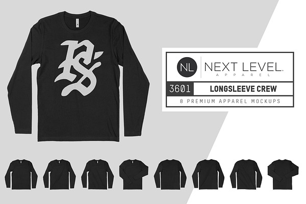 Next Level Apparel Mockup Bundle Creative Photoshop Templates Creative Market