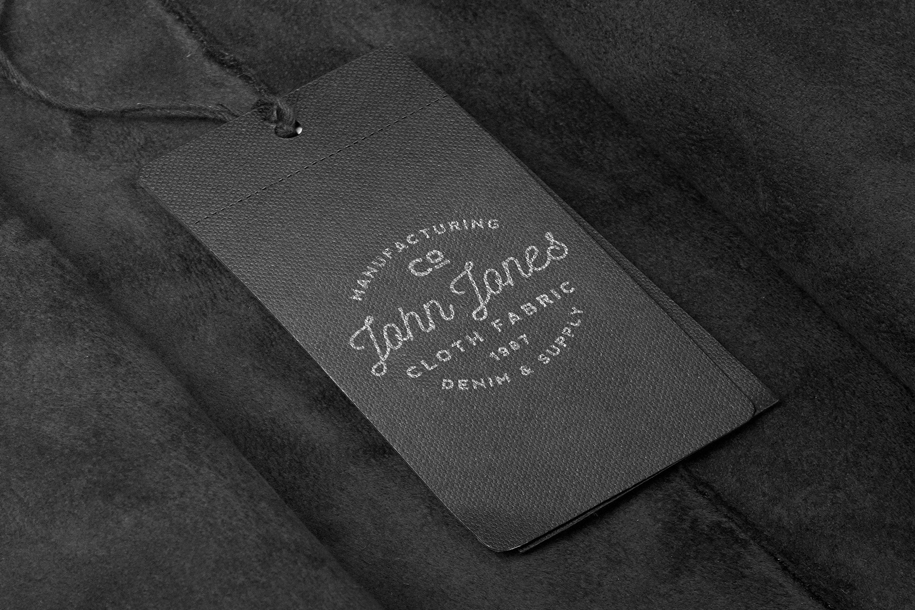 Logo Mockup Black Label Tag | Apparel Mockups ~ Creative Market