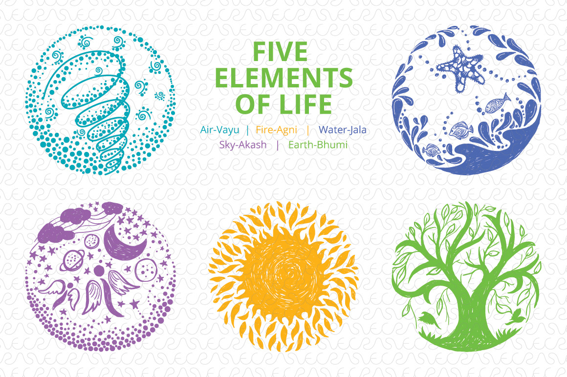 five-elements-of-life-vector-set-icons-creative-market