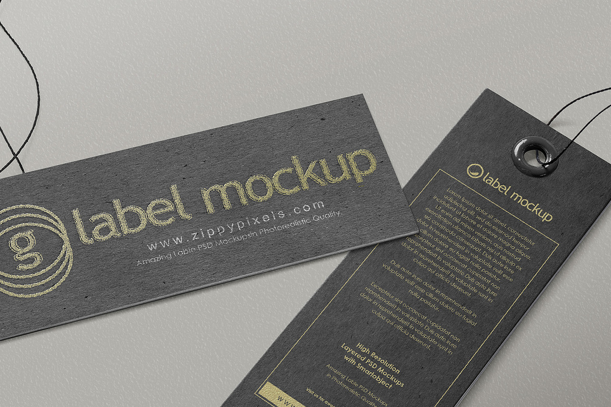 Download Apparel Label & Tag Mockups Vol. 1 | Creative Product ...