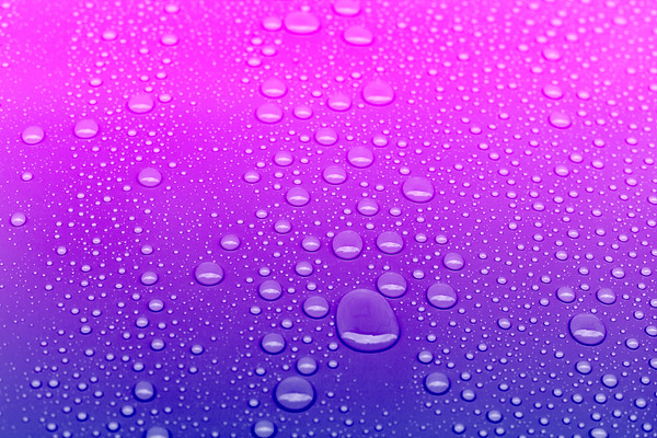 Neon colored water drops background | High-Quality Abstract Stock ...