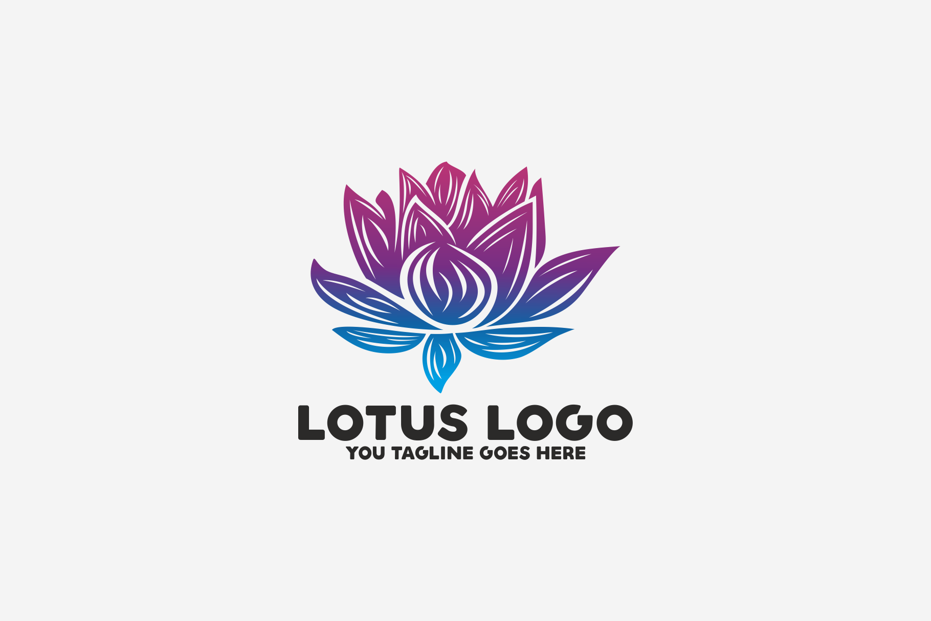 Lotus Logo Creative Illustrator Templates Creative Market