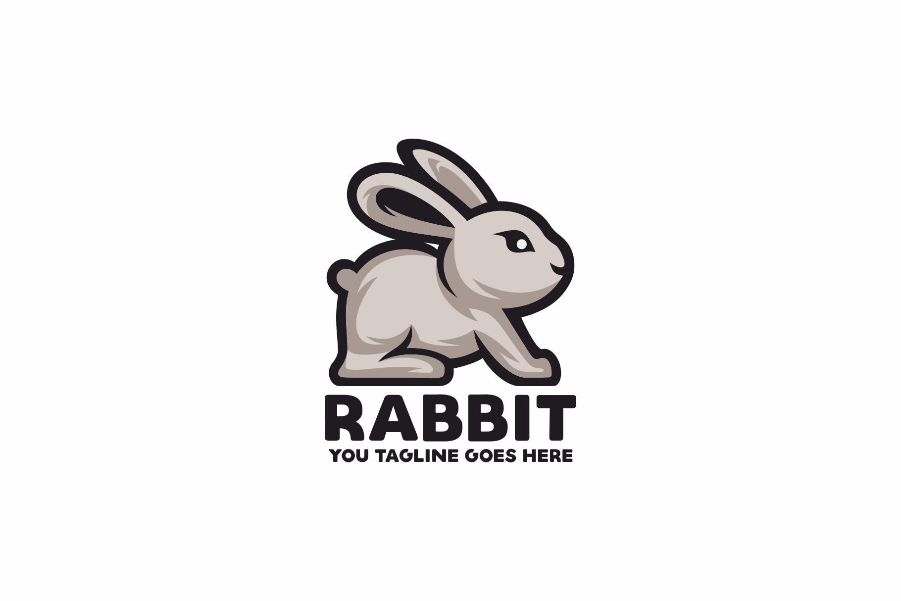 Rabbit Logo | Branding & Logo Templates ~ Creative Market