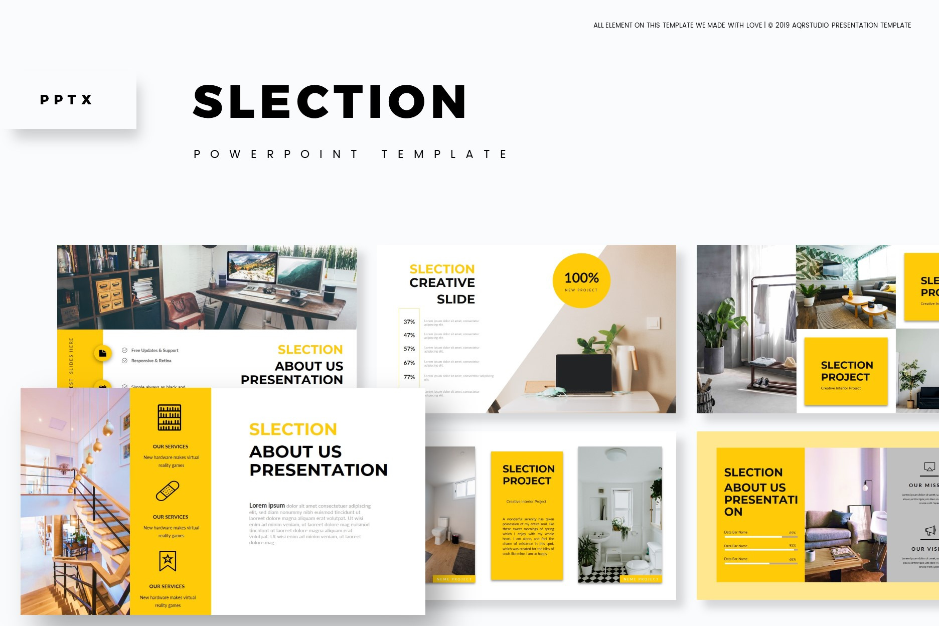 Slection - Powerpoint Template | Presentation Templates ~ Creative Market