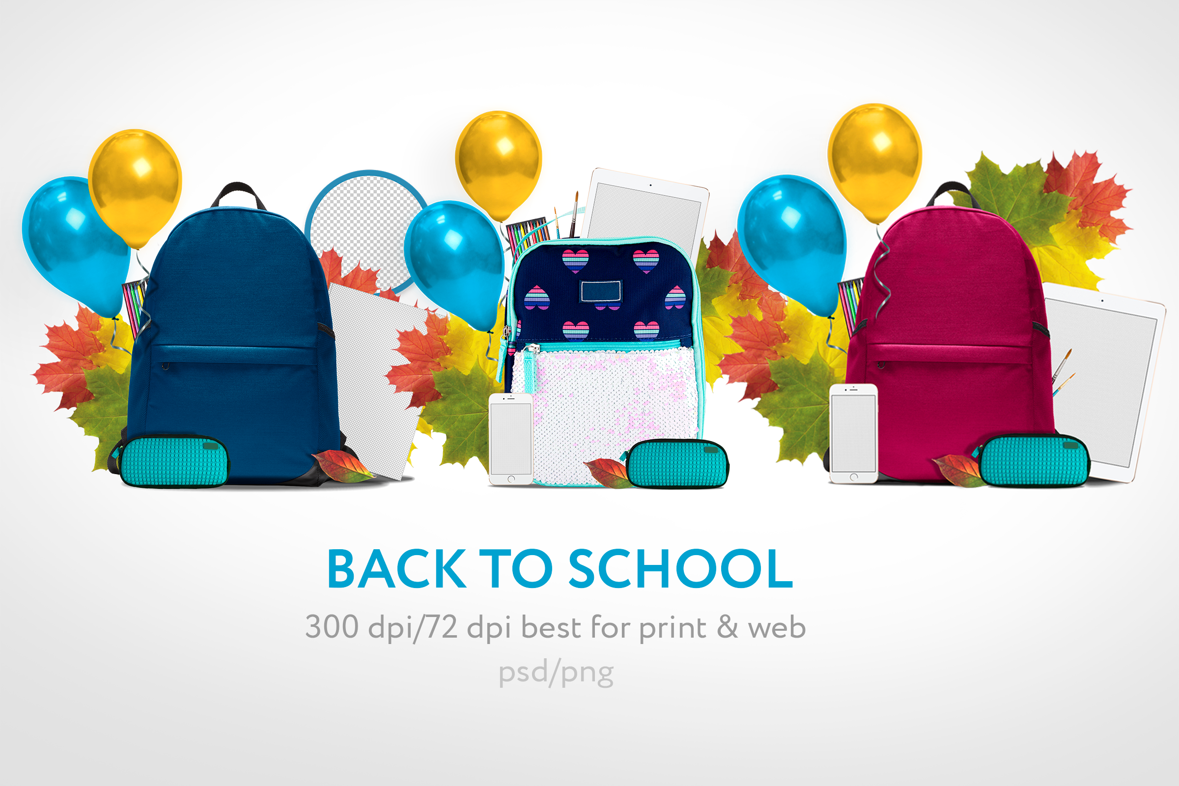 Back To School Mockup