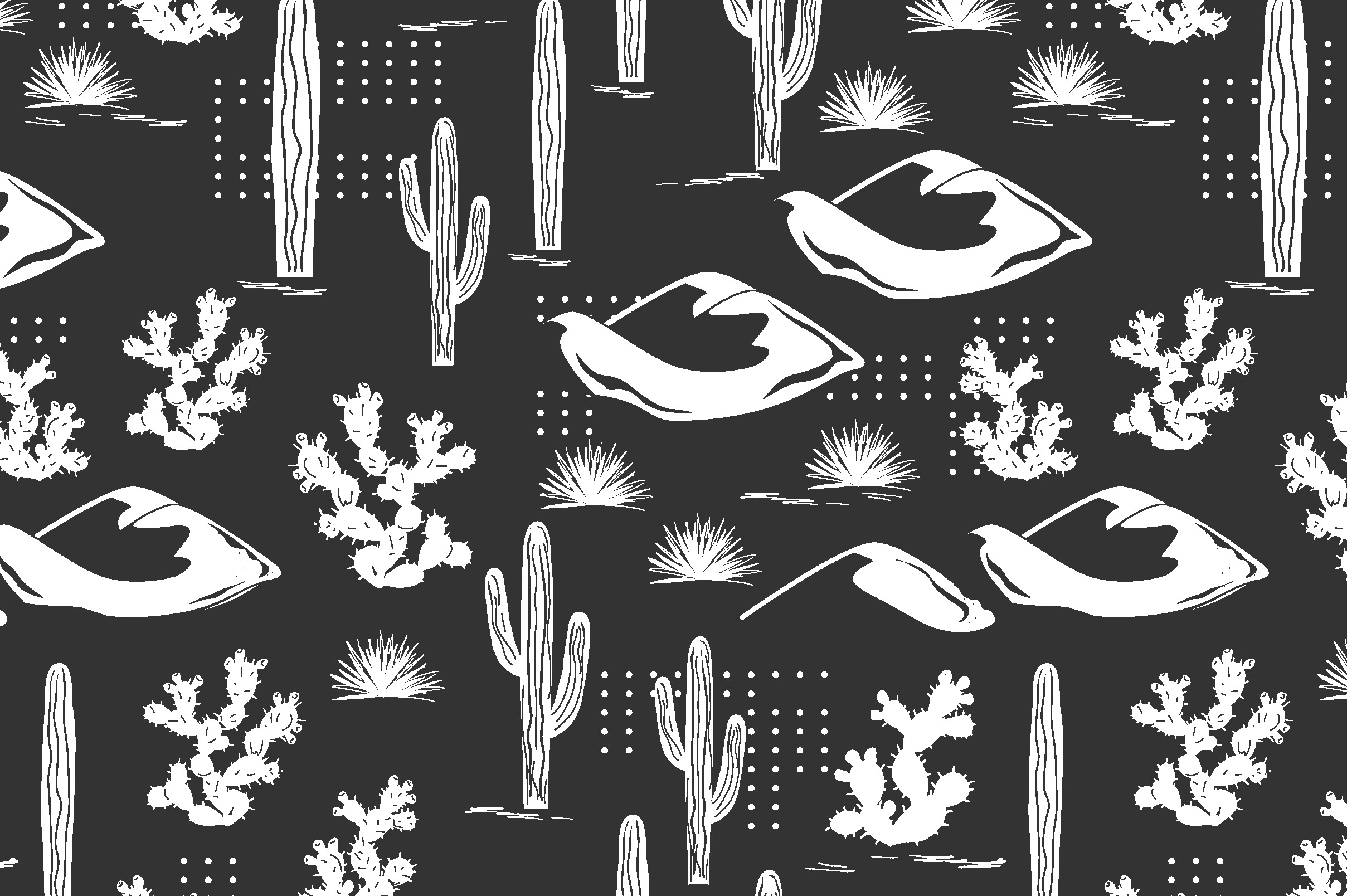 Vector desert seamless pattern Graphic Patterns Creative Market