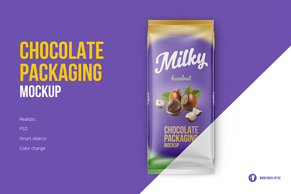 Download Two Chocolate Bar Mockup Creative Photoshop Templates Creative Market