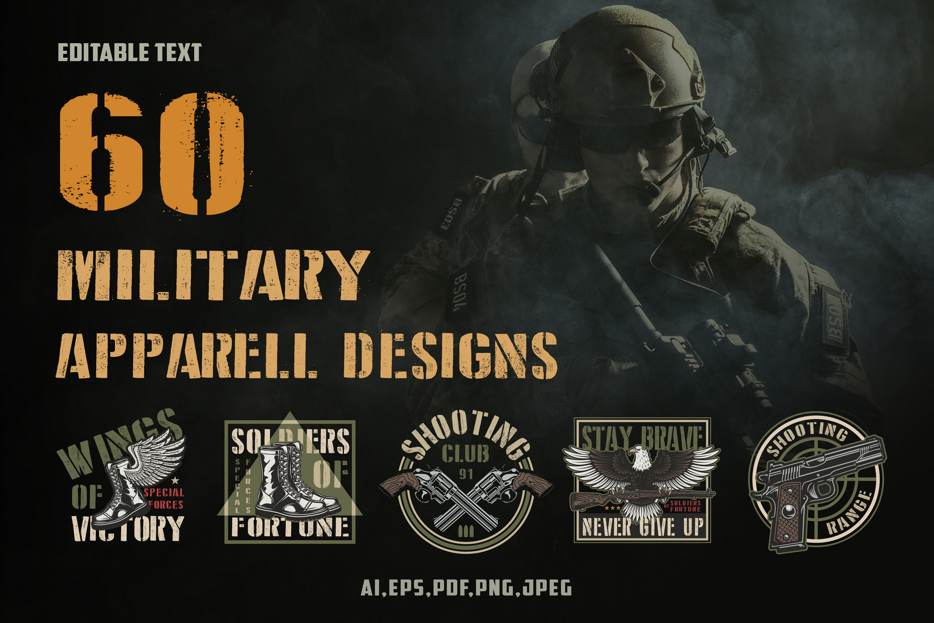 Military Hoodie designs, themes, templates and downloadable graphic  elements on Dribbble