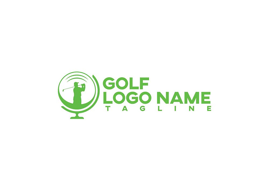 Illustration Of Golf Logo Design | Creative Illustrator Templates ...