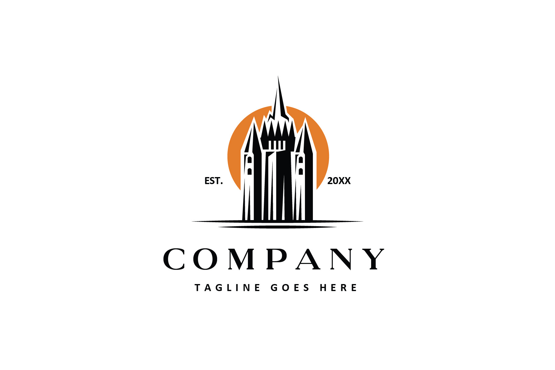 ancient tower building logo | Branding & Logo Templates ~ Creative Market