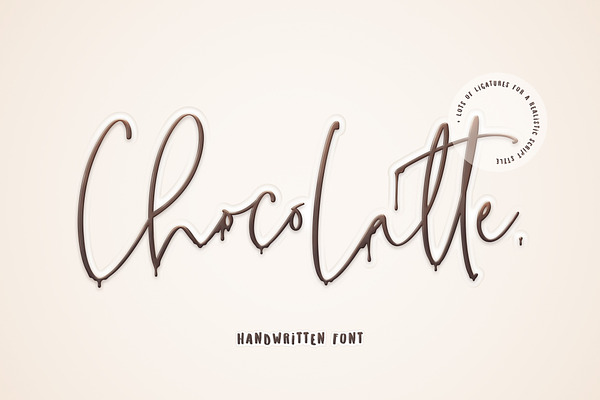 ChocoLatte Script Font | Stunning Script Fonts ~ Creative Market