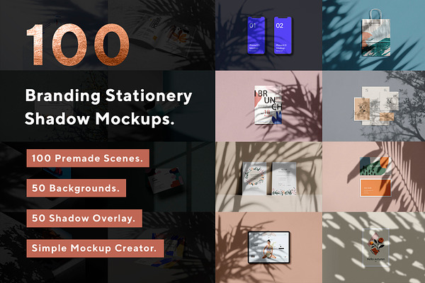 100 Branding Stationery Mockups Creative Market