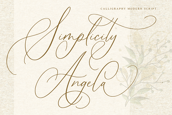 Senja Mentari Modern Script Stunning Script Fonts Creative Market