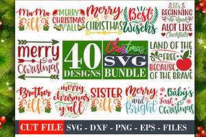 Download Christmas Svg Tshirt Design Bundle 3 Pre Designed Illustrator Graphics Creative Market Yellowimages Mockups