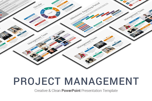 Project Management PowerPoint Design | Creative PowerPoint Templates ...