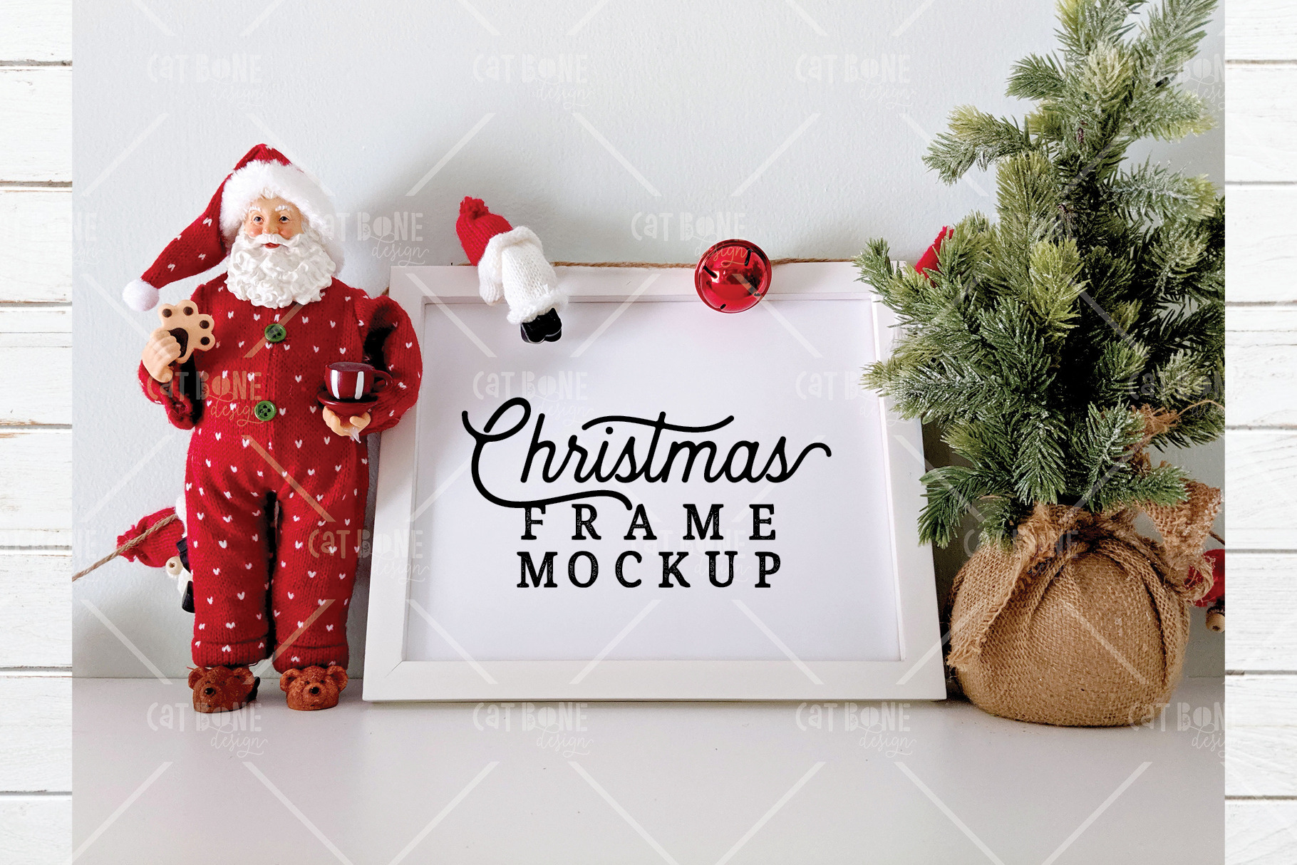 Christmas Frame Mockup 12 Product Mockups Creative Market