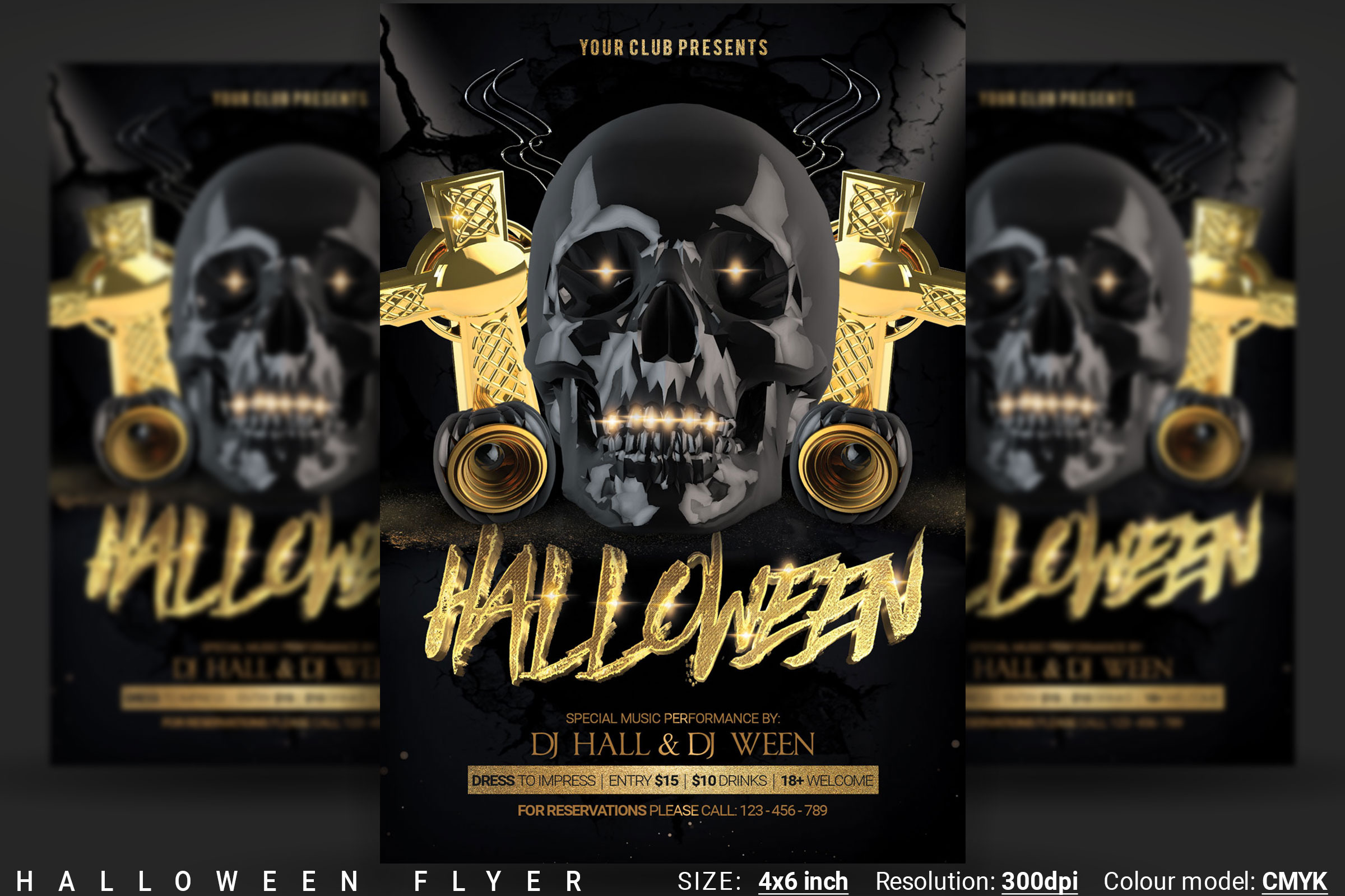 Halloween Flyer | Flyer Templates ~ Creative Market