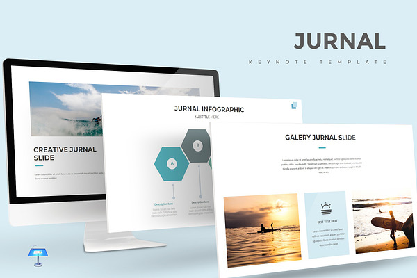 Jurnal - Powerpoint Template | Creative PowerPoint Templates ~ Creative