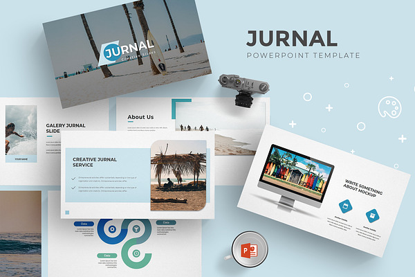 Jurnal - Powerpoint Template | Creative PowerPoint Templates ~ Creative