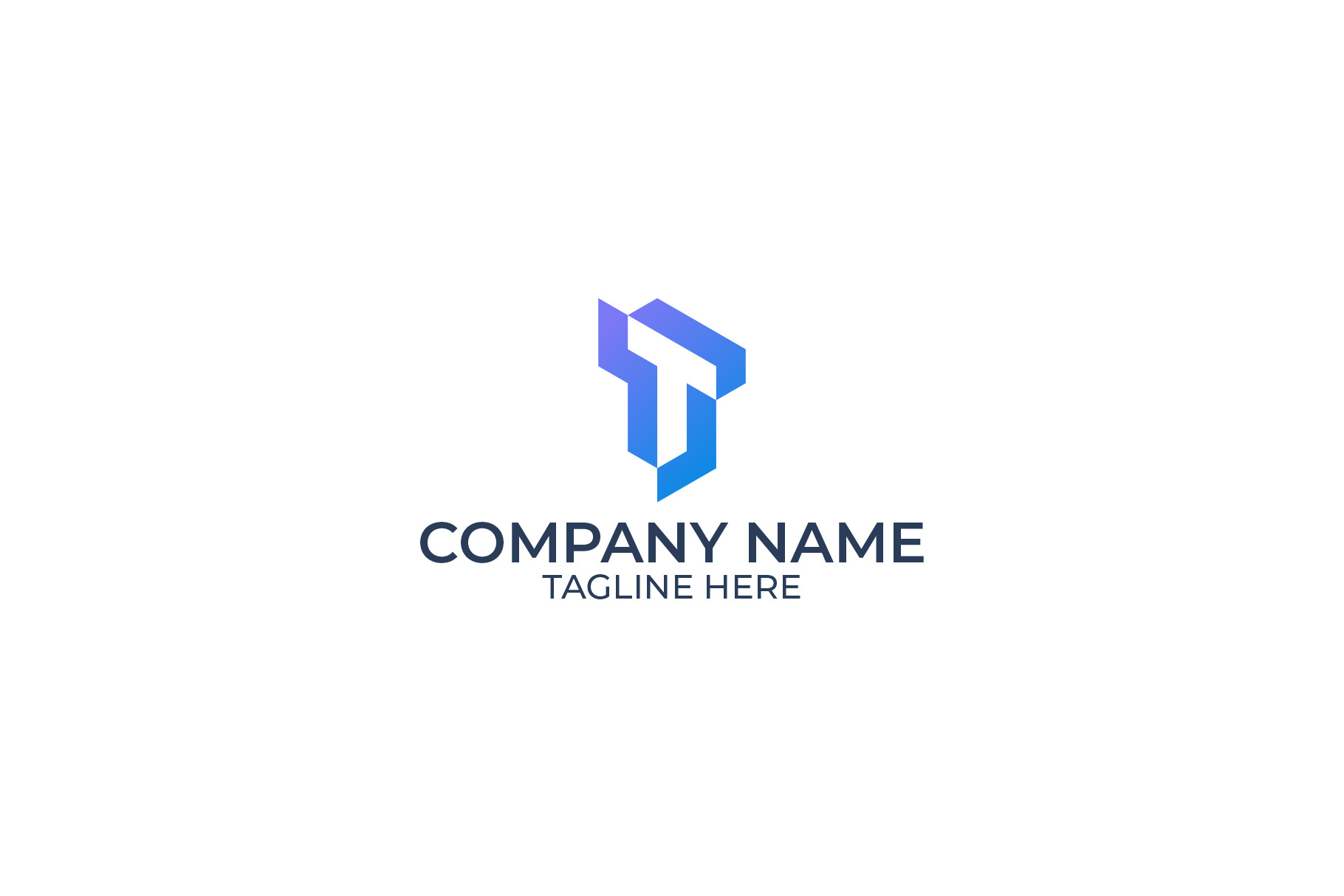 Letter T Logo Design | Creative Illustrator Templates ~ Creative Market