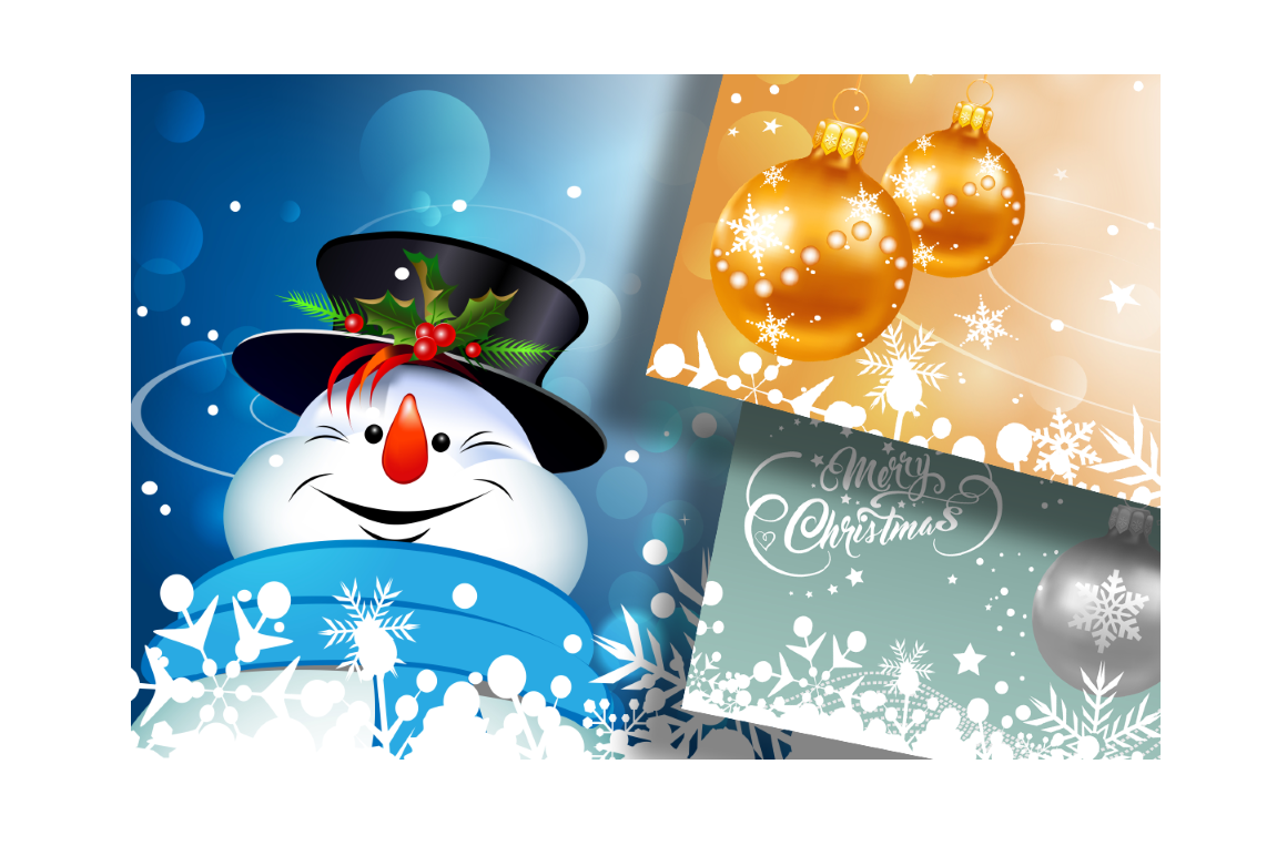 Christmas card | Pre-Designed Photoshop Graphics ~ Creative Market