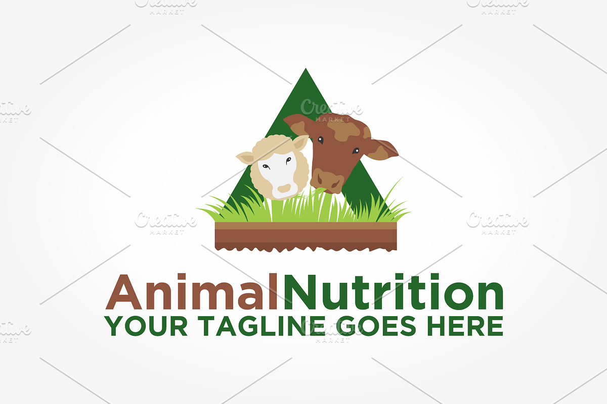 Animal Nutrition Logo | Creative Illustrator Templates ~ Creative Market