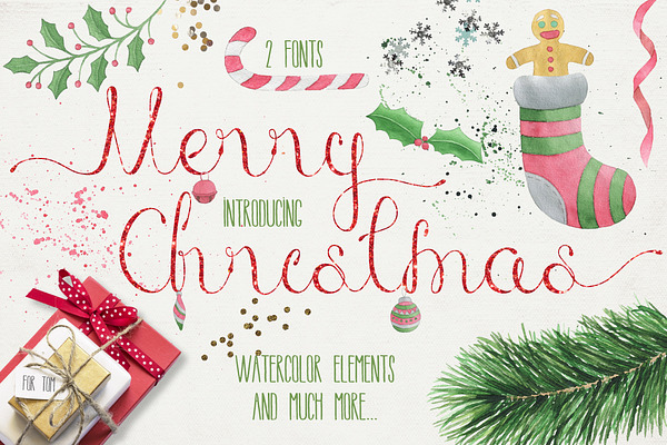 Download Browse More Than 1 700 Christmas Fonts Creative Market