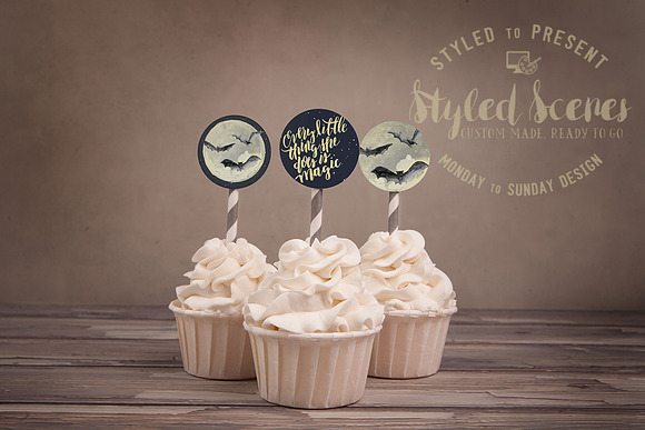 Download 87 Cupcake Topper Mockups Creative Product Mockups Creative Market