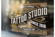 Vintage Tatto logo | Branding & Logo Templates ~ Creative Market