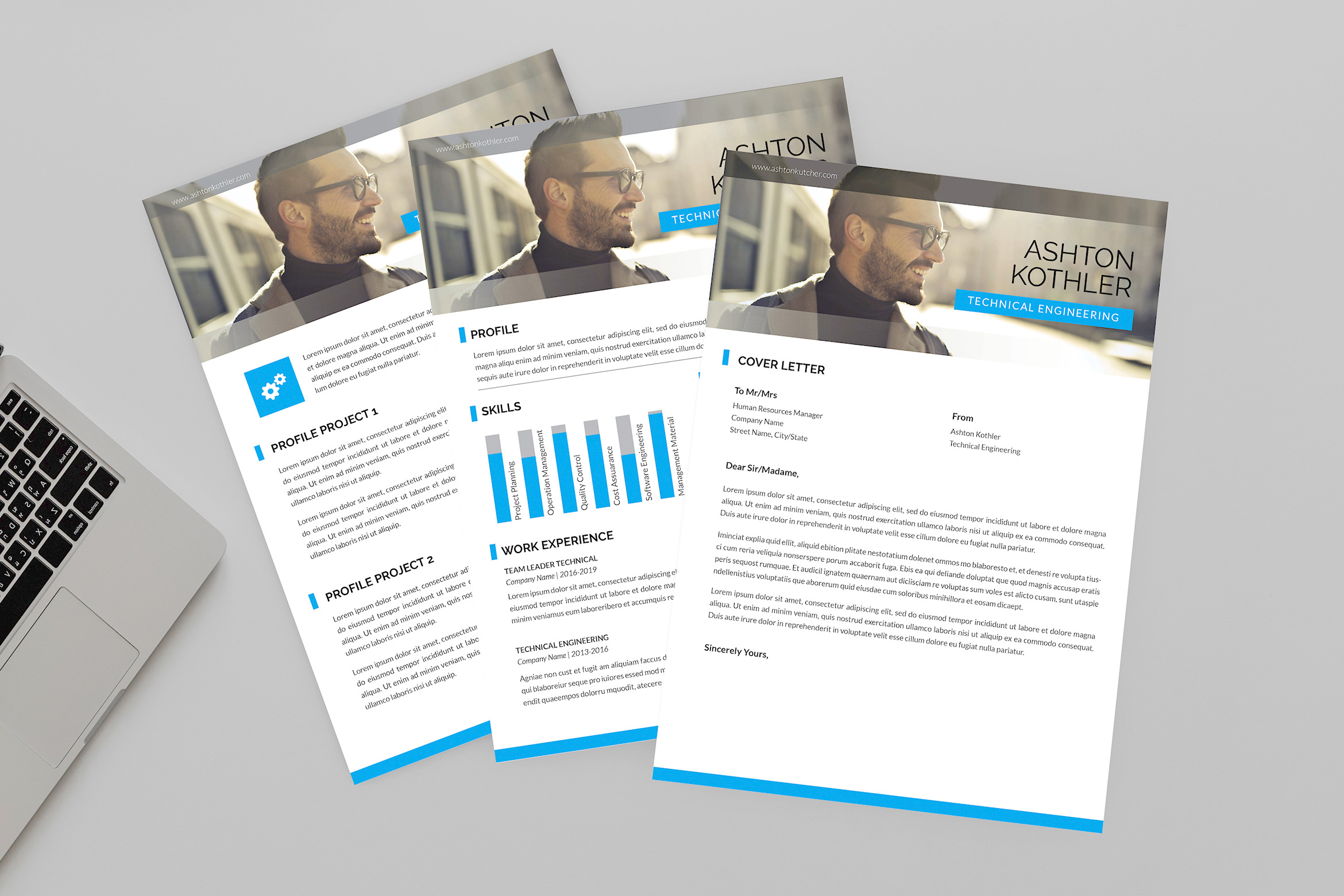 Benefit Cv Resume Designer Creative Indesign Templates Creative Market