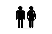 People bathroom icons | People Illustrations ~ Creative Market