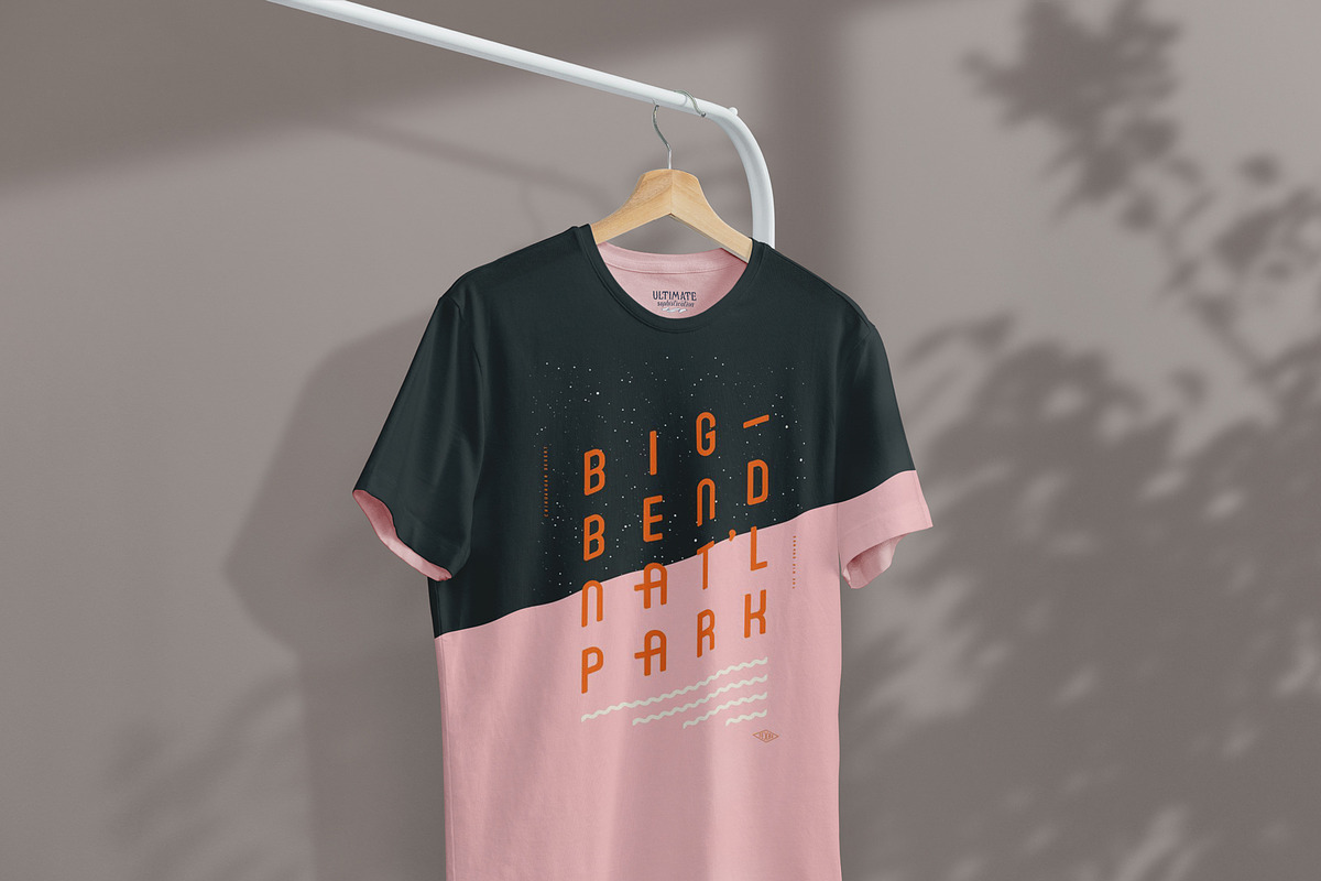 Download T-Shirt Mock-Up on Hanger | Creative Photoshop Templates ~ Creative Market