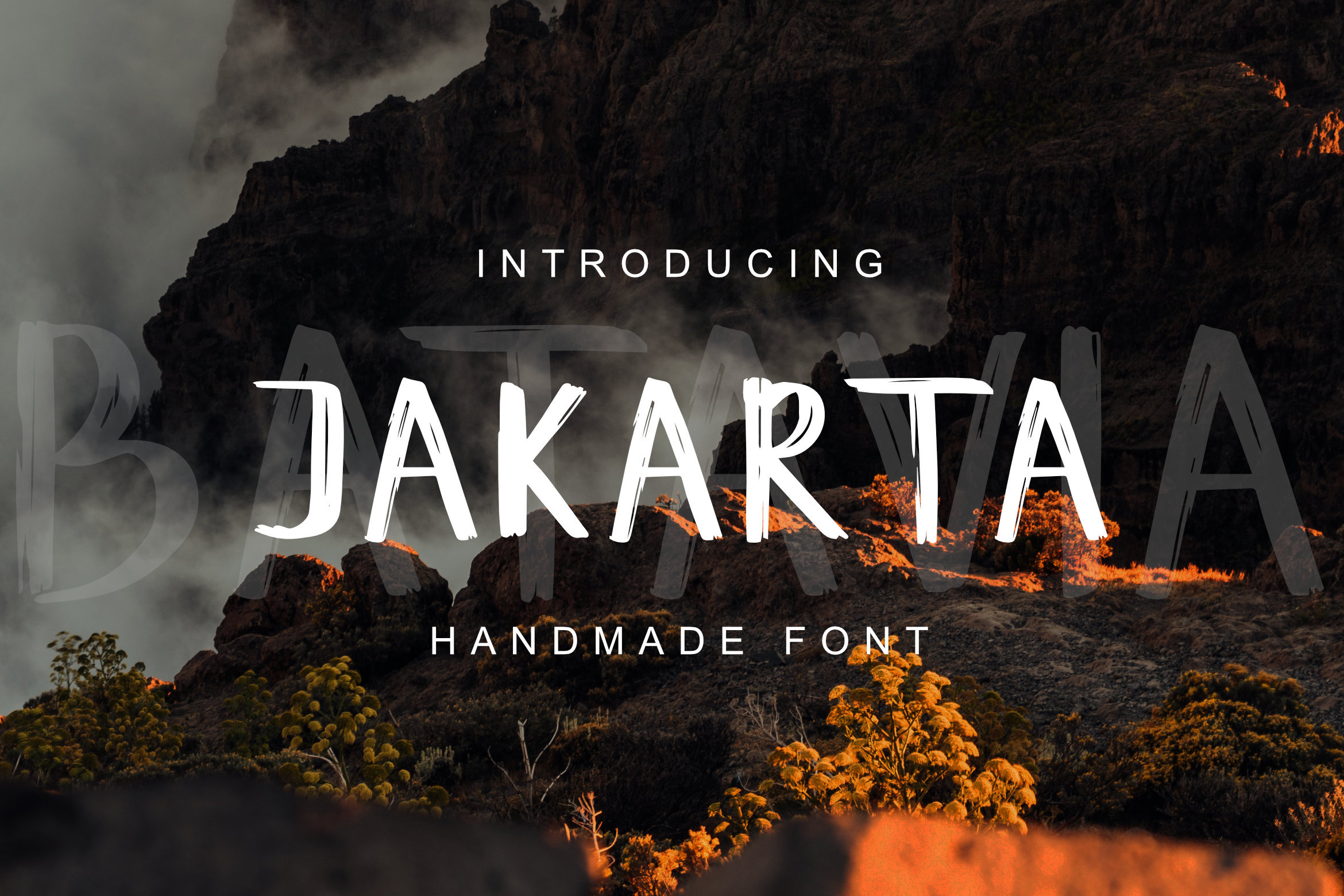 Download Jakarta Stunning Display Fonts Creative Market PSD Mockup Templates