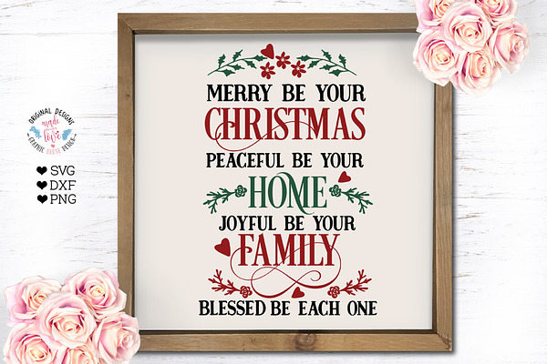 Download Christmas Rule Home Decor Svg Pre Designed Photoshop Graphics Creative Market PSD Mockup Templates