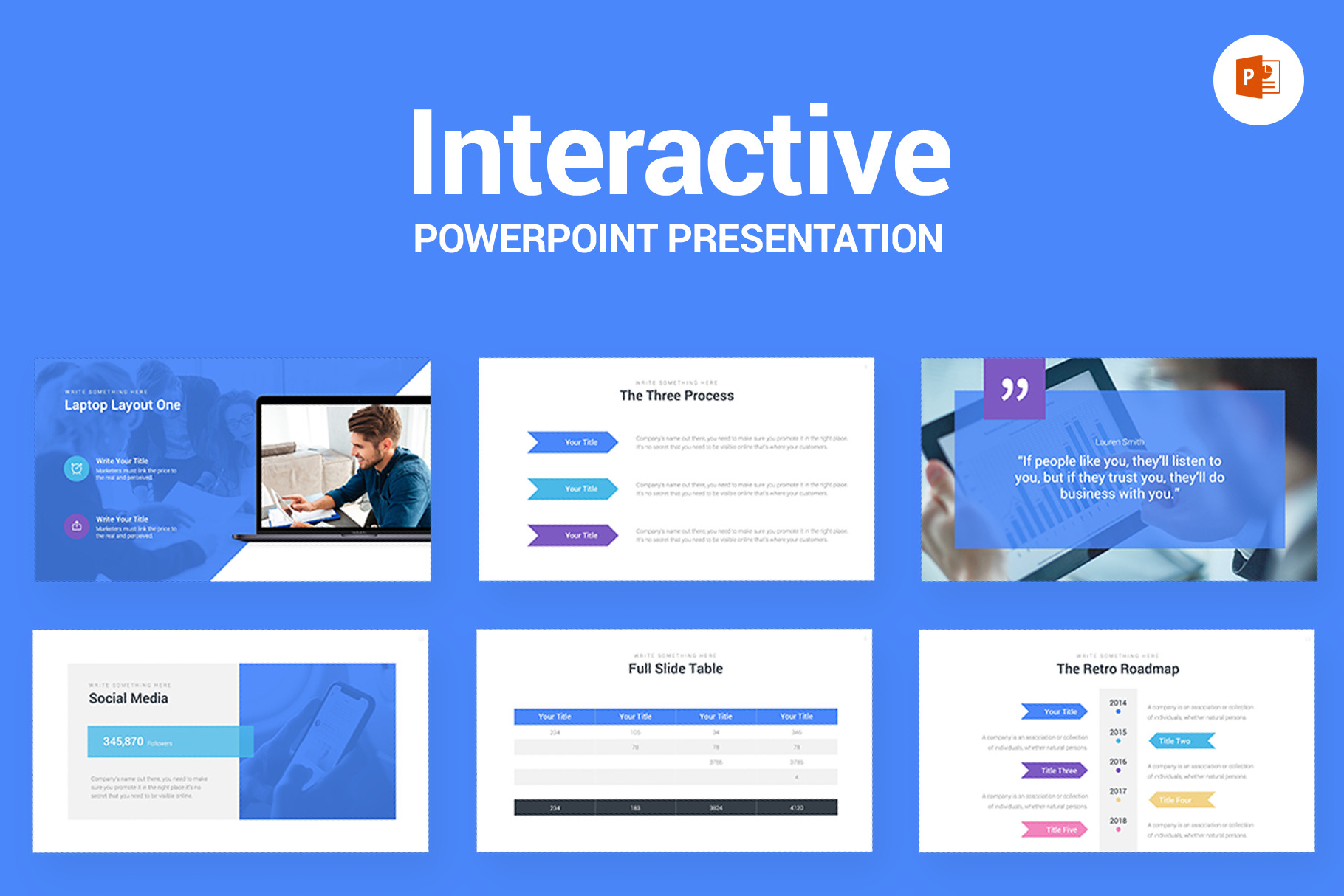 Interactive Webinar PowerPoint Presentation Templates Creative Market